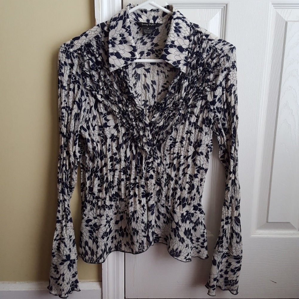 Sunny Taylor Crinkle Blouse